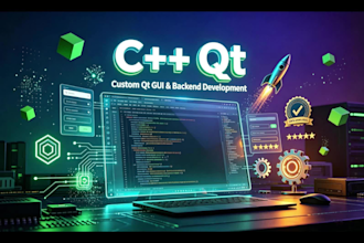 develop desktop application with cpp and qt6 framework