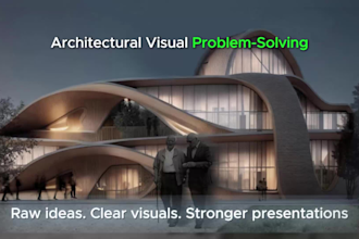 design a professional architecture portfolio for jobs or university