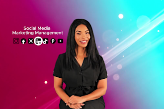be your social media manager and content strategist