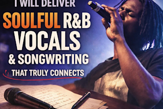 sing soulful rnb nd neo soul vocals male singer that connect