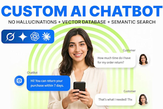 develop custom ai agent chatbot with rag and custom knowledge base