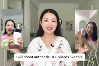 create authentic ugc videos in chinese or english