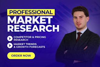 deliver a market research report using statista and mintel data