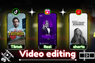 edit viral short videos for tiktok instagram reels and youtube shorts