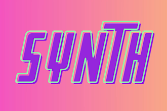 create retro synthwave 80s songs for you