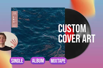 design custom cover art for your album, single or mixtape