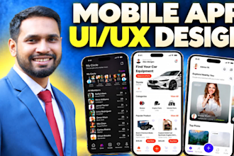 do UI UX design, mobile app UI UX design, UX audit or redesign in figma