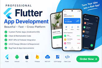 develop cross platform flutter apps with firebase