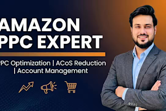 manage and optimize amazon PPC campaigns to lower acos and scale fba sales