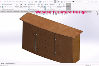create wooden furniture 3d and 2d for cnc engraving, routing
