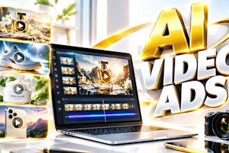 create ai product ads ai commercial videos, ai ads  video ugc