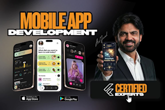 build mobile app development ios app development android app flutter developer