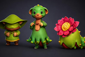 do 3d character animation for games and films