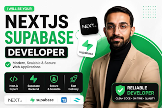 be your nextjs supabase developer