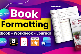 do workbook design, fillable workbook and canva workbook fast within 24 hours