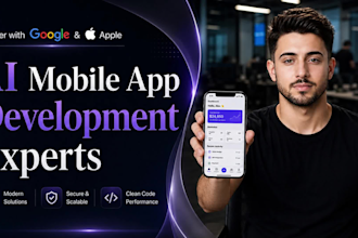 be building mobile app development, ai mobile app and ai app developer