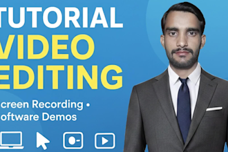 edit your tutorial videos and screen recording