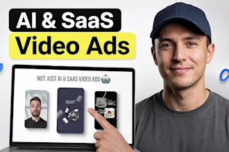 create facebook video ads for ai and saas products