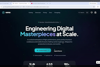 build a luxury dark mode e commerce website and modern next js frontend