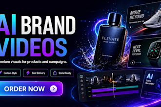 create beautiful ai product videos and brand advertisements