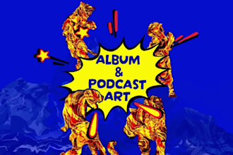 create album cover art for spotify or youtube