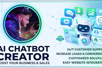 build a custom ai chatbot for your website