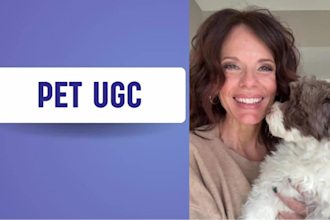 create pet ugc video ads for tiktok, instagram or facebook