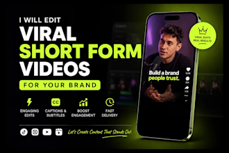 edit short form videos for your brand