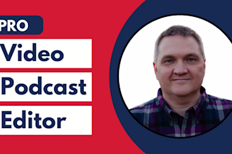 professionally edit your video podcast