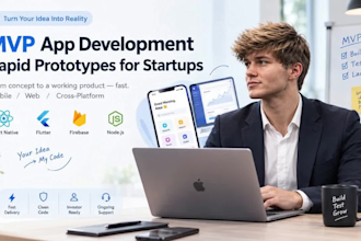 develop your mvp app, rapid prototype for startups