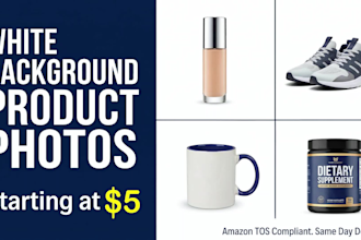 create white background product photos for ecommerce