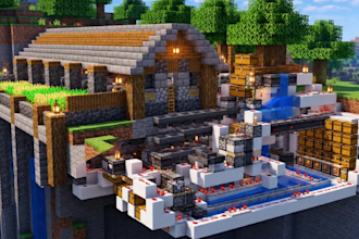 build custom minecraft redstone farms automatic survival maps spawn maps cattle