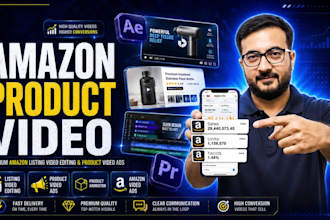 edit professional amazon product videos and video ads