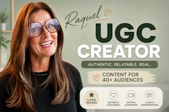 create mature female spokesperson