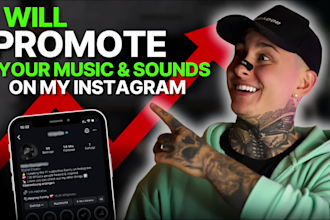 promote your music on my 1,7 million follower instagram reels