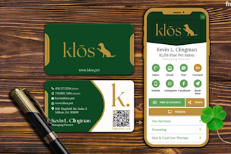 do minimalist visitenkarten gold foil, die cut and canva business card design
