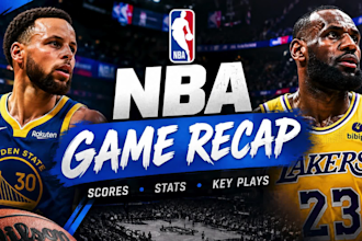 edit nba game recaps and post game basketball