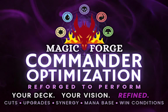 masterfully reforge and optimize your mtg commander deck
