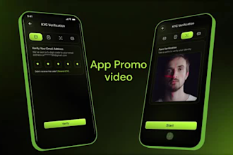 create app promo, saas promo video, website demo video