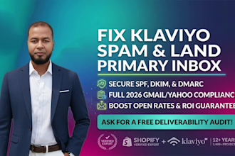 fix klaviyo deliverability and spam issues