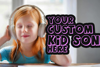 write and produce fun and catchy kids songs