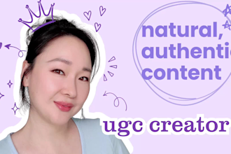 create natural, selfie style ugc video ads