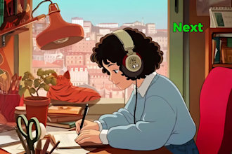 create customized lofi loop animation for you