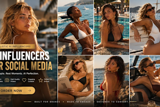 design a highly realistic ai influencer for your instagram and onlyfans