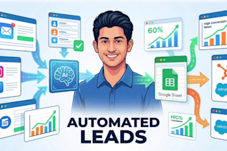build automated lead generation system using n8n