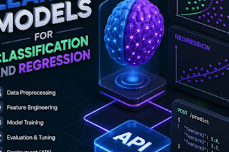 machine learning models for classification and regression