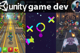 develop professional unity 2d game
