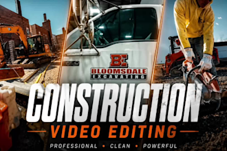edit your professional construction videos for social media