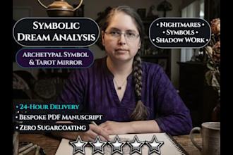 decode and interpret your dream using tarot and archetypes