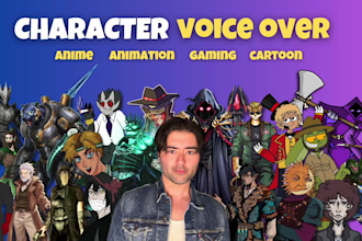be your character voice actor